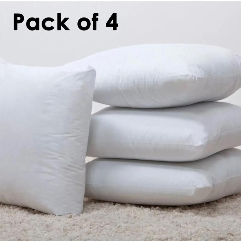 Pack of 4 Extra Deep Filed All Sizes Cushion Pads Inserts Fillers Scatters Soft cushions 0