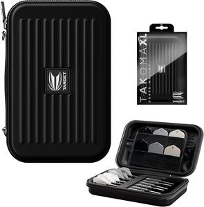 Darts Takoma XL Darts Wallet - Darts Case Holds 6 Darts, Protective EVA Dart Holder with Double Zip Lock Inner Pouches - Professional Darts Accessories