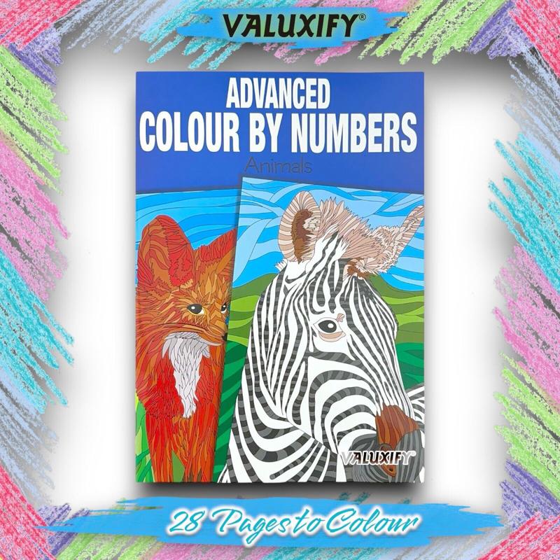 3X Colour by Numbers Adult Colouring Books - Pack of 3 coloring 5