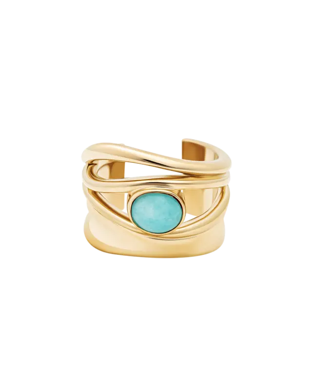 Gold Horizon Ring 7
