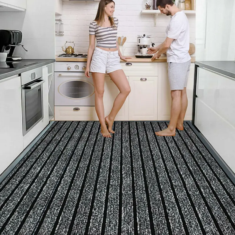 Heavy Duty Rubber Barrier Mat Small Large Door Mat Hallway Runner Kitchen 3
