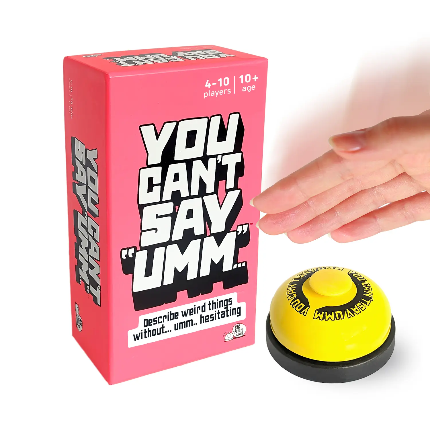 You Can't Say Umm: A Party Game for Family and Adults, Board Game for Teenagers, Family Word Game, Must Have for Game Night, For 4-12 Players