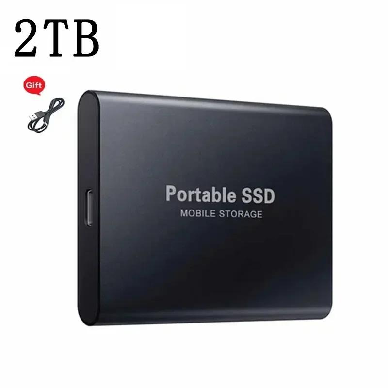 Portable SSD External Moblie Hard Drive High Speed 16TB 8TB Hard Disk for Desktop Mobile Laptop Comp 2