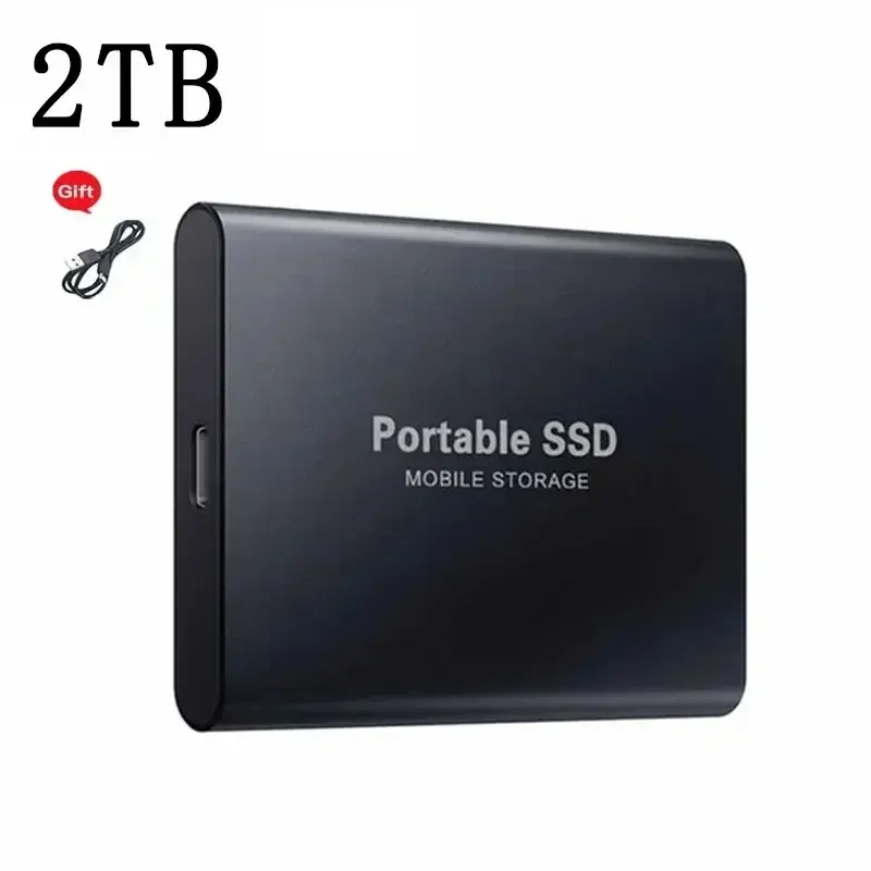 Portable SSD External Moblie Hard Drive High Speed 16TB 8TB Hard Disk for Desktop Mobile Laptop Comp 2