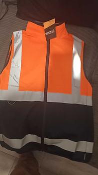 Product Review of Regatta High Visibility - Pro hi-vis full-zip gilet - Orange/Navy from S**C C**y 2