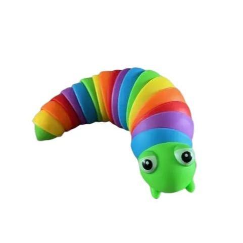 Colourful 3D Slug Snail Toy - Articulate Flexible 3D Slug Fidget Toy 6