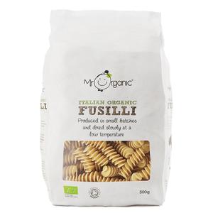 Mr Organic Fusilli Pasta 500g