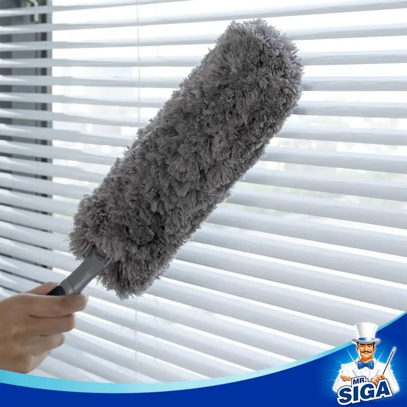 Microfiber Duster, Washable Duster for Cleaning Grey 1