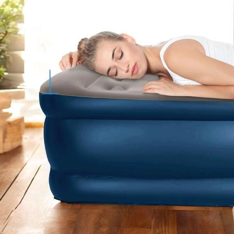 Inflatable Airbed Mattress with Built-in Electric Pump - Single/Double 1