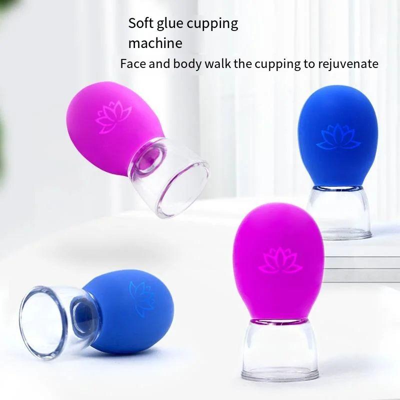 Product Introduction of Silicone Cupping Massage Cup For Body Fac Neck Eye Massage Vacuum Tank Body Facial Care Anti-aging Beauty Tool 20