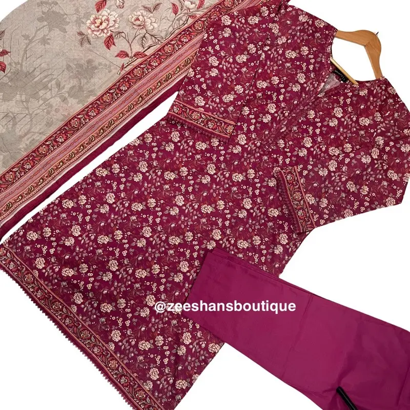 Bin Saeed lawn suit BK121
