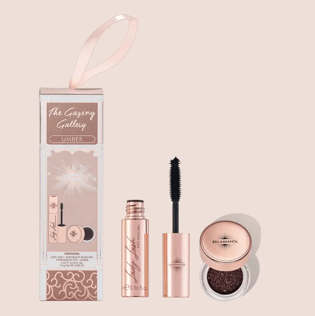 Bellamianta Mascara and Eye Shadow - Umber (Next Day Delivery)