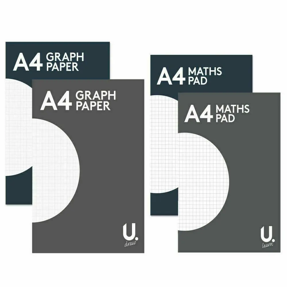 2 x Graph Paper Books