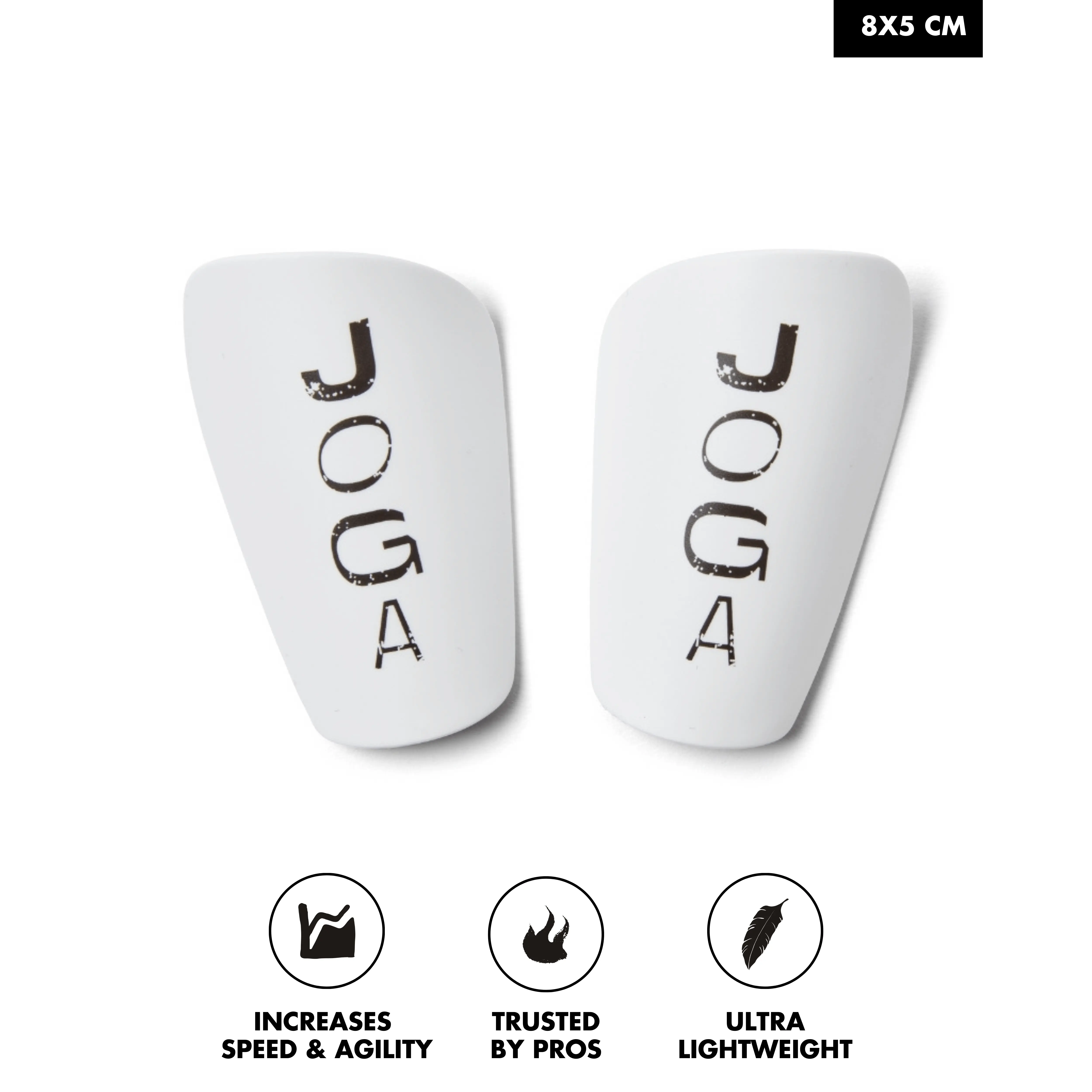 Mini Shin Pads - White