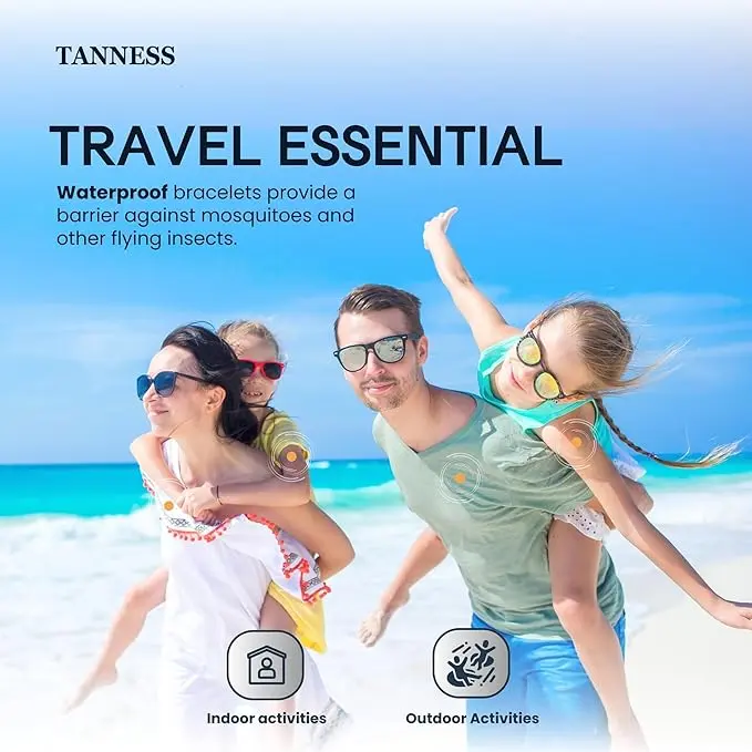 Tanness 120x Mosquito Patches - Natural Insect Repellent, Designed to Repel All Types of Mosquito, Midge & Insects 2