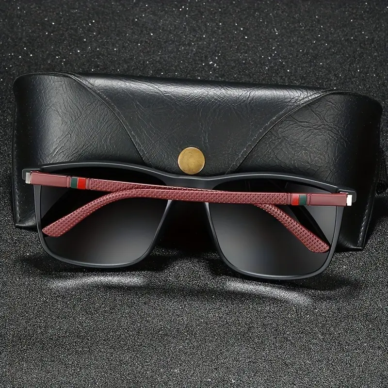 Square Classic Polarized Men Ladies Lightproof Fashion Travel Driving 4