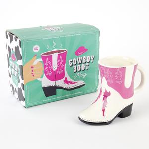 Gift Republic Cowboy Boot Mug Novelty Coffee Cup Cowboy Themed Mug Fun Gift Idea