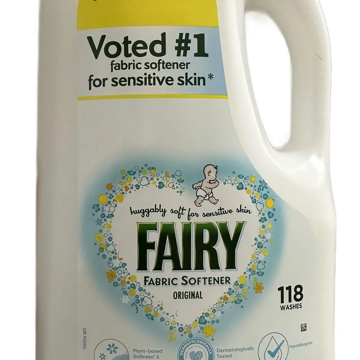 Fairy Fabric Conditioner Original for Sensitive Skin 3.92L (118Washes)