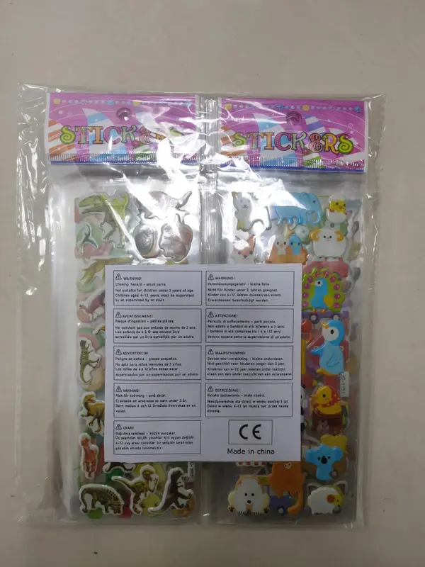 Meafeng 3D Stickers for Kids Toddlers Vivid Puffy Kids Stickers 24 Different Sheets Over 550, Coloured 3D Stickers for Boys Girls Teachers as Reward, Gift, Craft Scrapbooking 8