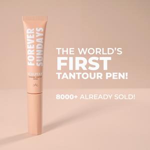 Forever Sundays Sculptan (DARK) - The Worlds First Tanning Contour Wand - Contour for Flawlessly Sculpted Cheeks - Body Care, Makeup, Cosmetic