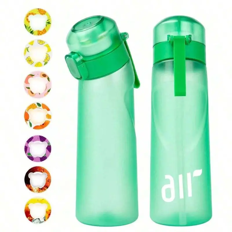 Cirkul Sports Water Bottle - Zero Sugar, Zero Calories, Leak-Proof, Reusable, Portable, Washable, Straw Pink 5