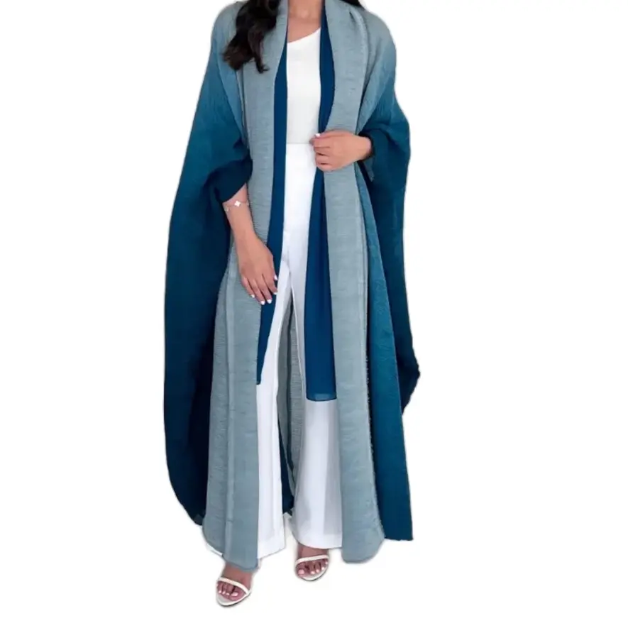 Kimono Style Abaya with Ombré Design for Women