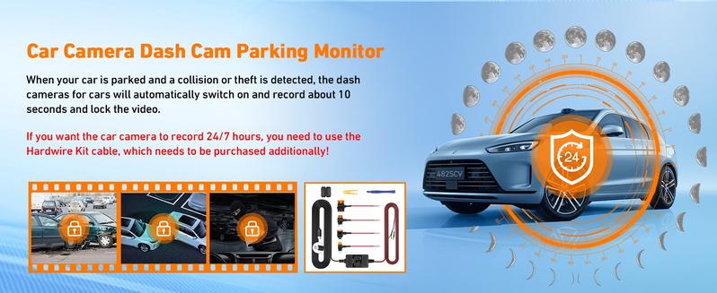 Product Introduction of Dash Cam Front and Rear, Dashcam WiFi/App Control 1080P Car Camera Dash Cam, Dual Lens Dashboard Dash Camera for cars w/ 32GB Card,Night Vision,WDR,G-sensor,Loop Recording,Parking Mode,170 Wide Angle 14