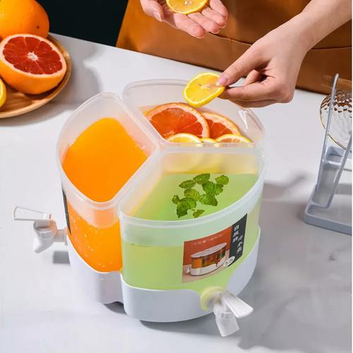 5L Jug With Tap Cold Water Container Lemonade Drink Dispenser for Refrigerator 4
