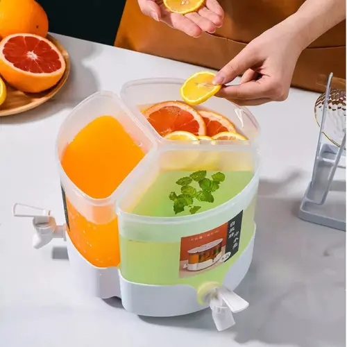 5L Jug With Tap Cold Water Container Lemonade Drink Dispenser for Refrigerator 4