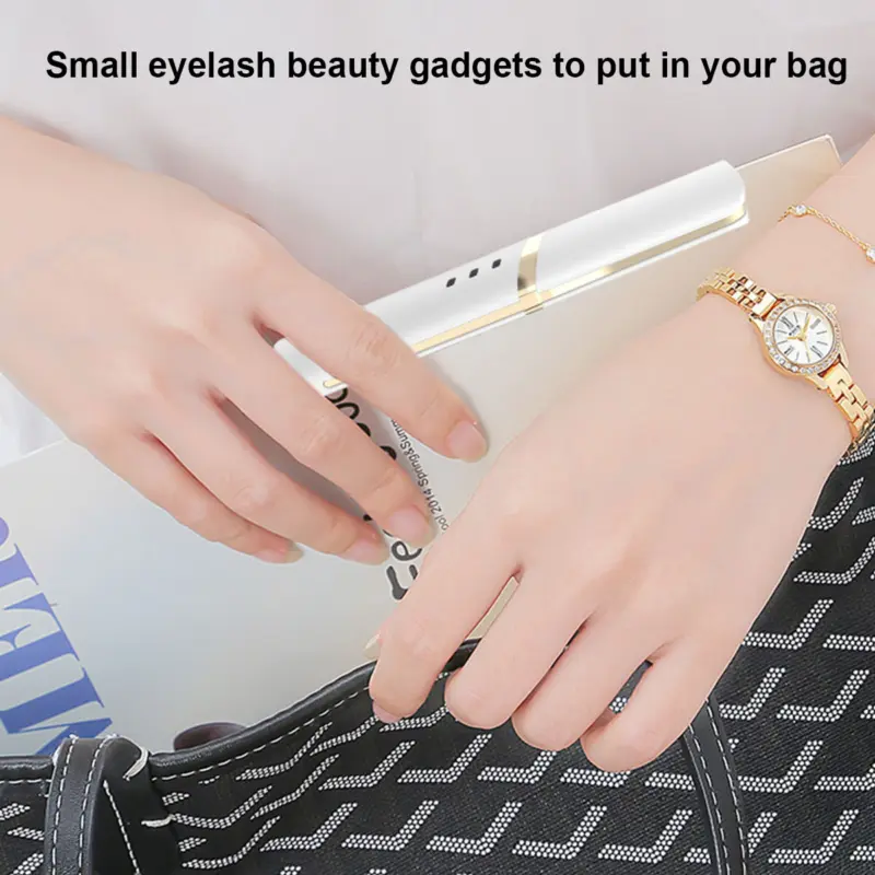 Electric Heated Eyelash Curler Tool Eyelash Curler USB 3 Gear Adjustable Makeup 3
