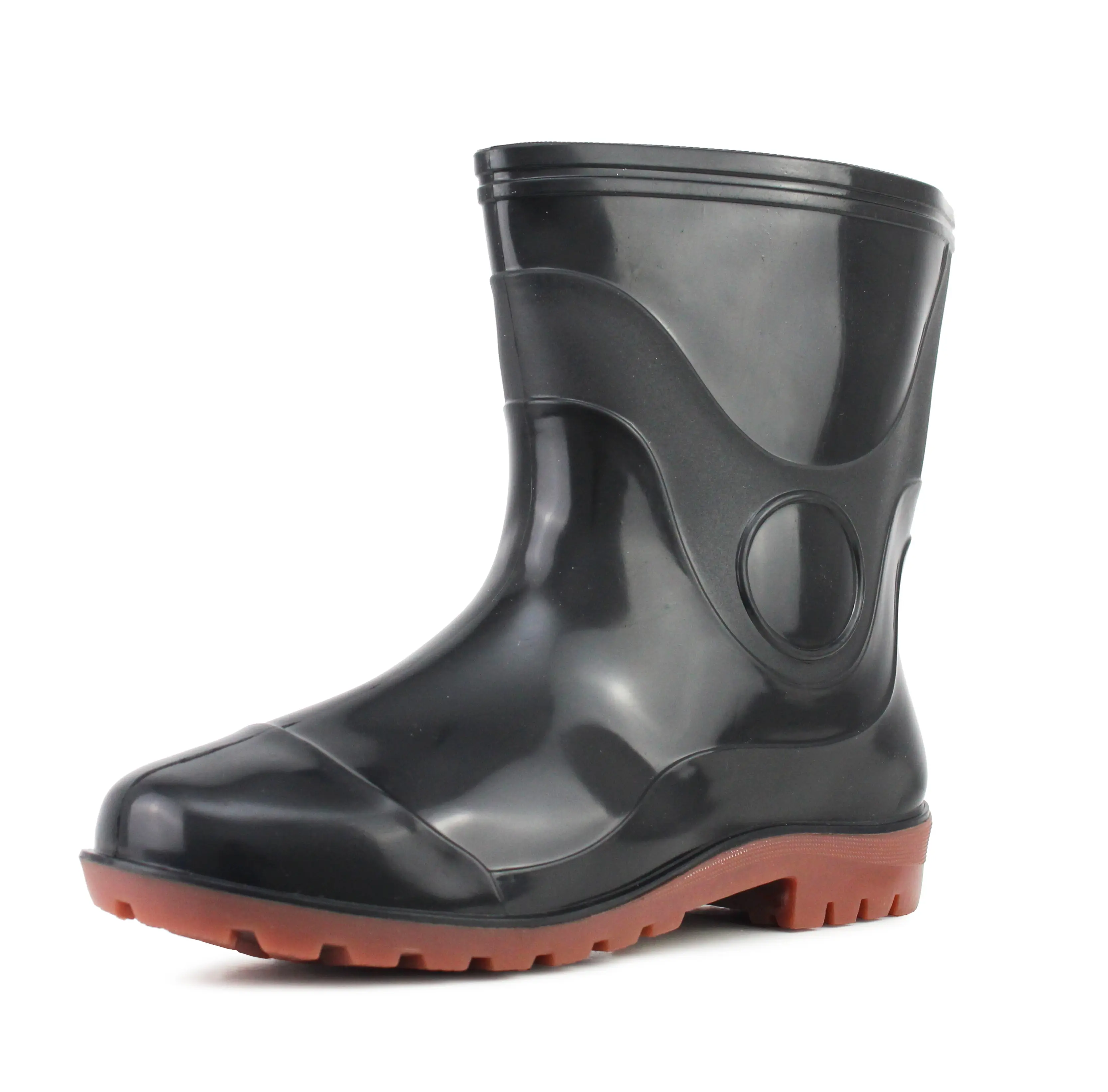 Mens Womens Short Mid Calf Wellies Waterproof Ankle Rain Boot Snow Farm Outdoor Festival Gardening Unisex Wellington Boots Shoe