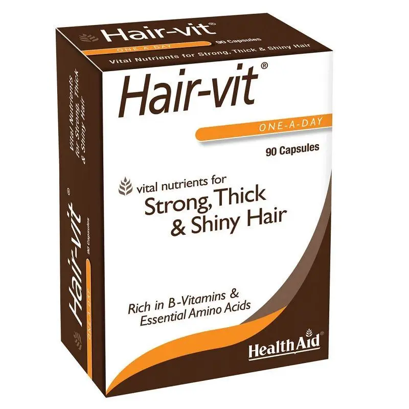 HealthAid Hair-Vit Capsules 90 0
