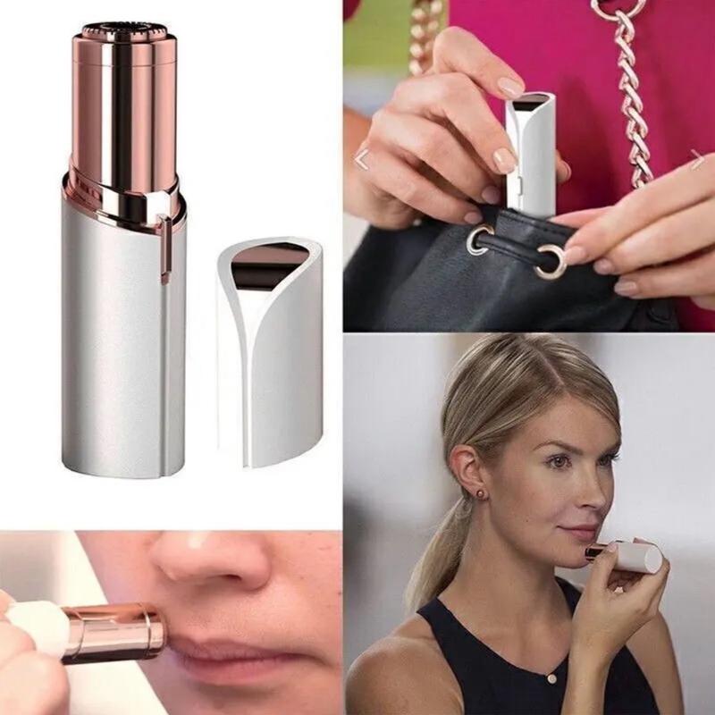 Flawless Facial Hair Remover 18K Gold Plated USB Rechargeable 2