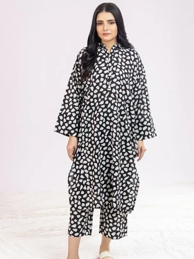 GUL AHMED ORIGINAL KHADDAR PRINTED SHIRT AND TROUSER