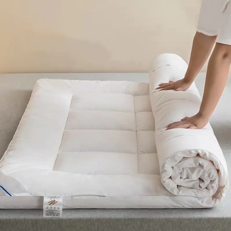 Bounceback Mattress Toppers 4 Inch Thick, Mattress Topper King Size-Best Mattress Topper, Ultra Soft Breathable Microfiber 4