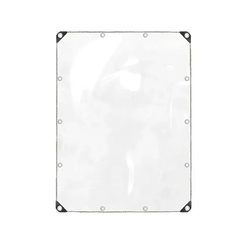 430gsm Clear Tarpaulin Heavy Duty PVC Waterproof Ground Cover Tarp Sheet 3