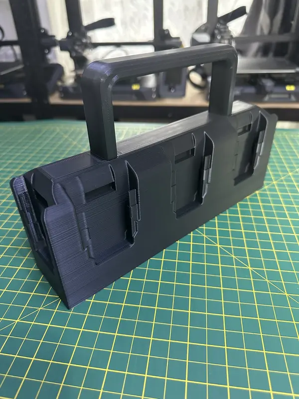8x AnKa Battery Basket Carrier Caddy Holder for DeWALT - holds up to 8 batteries - Power Tool Accessories 5