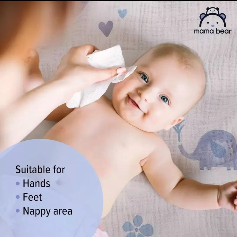 Mama Bear Sensitive Unscented Baby Wipes, 1008 Count (18 Packs of 56)