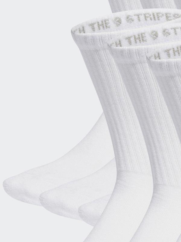 adidas originals TREFOIL CUSHION CREW 6 PAIRS - Socks 3