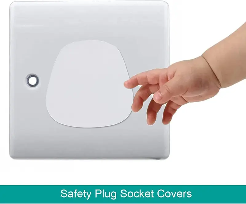 Socket Covers Set of 10 Child Proof Guard Electric Protectors Kids socket tower charger extensioncord powerstrip hager electrical sockets 5