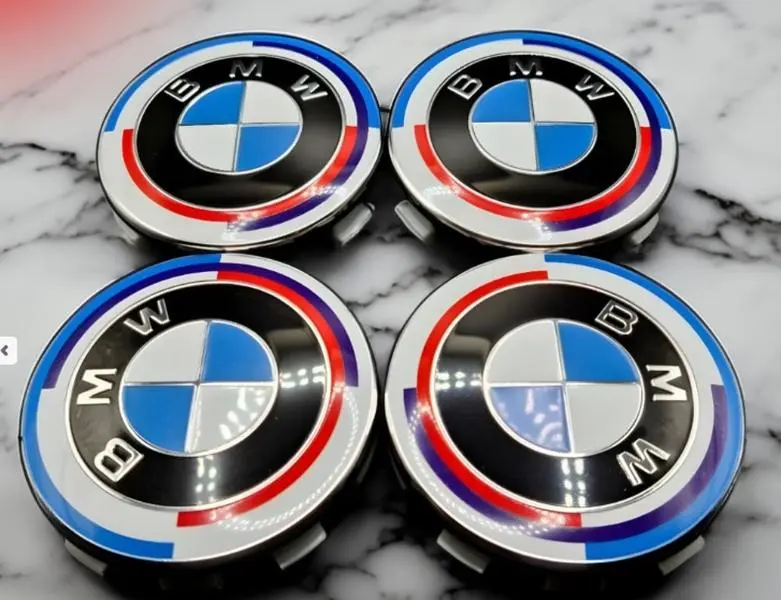 SET OF 4 Original heritage competition BMW Wheel Hub Centre Caps 68MM Fits Most 1 3 5 7 Series X6 M3 X4 E46 E90