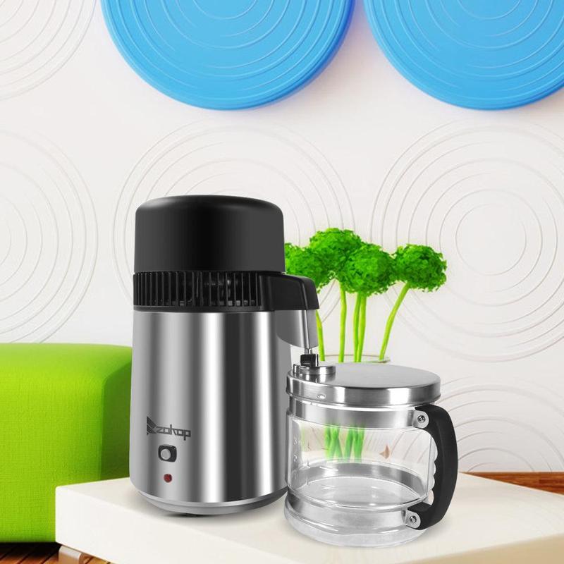【Replace 66117163】750W Water Distiller Electric Purifier Stainless Steel Glass Water Filters 6