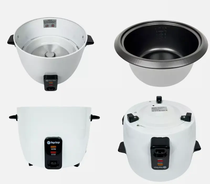 Electric Rice Cooker - Non-Stick Removable Bowl, Keep Warm Function 1.0L 2