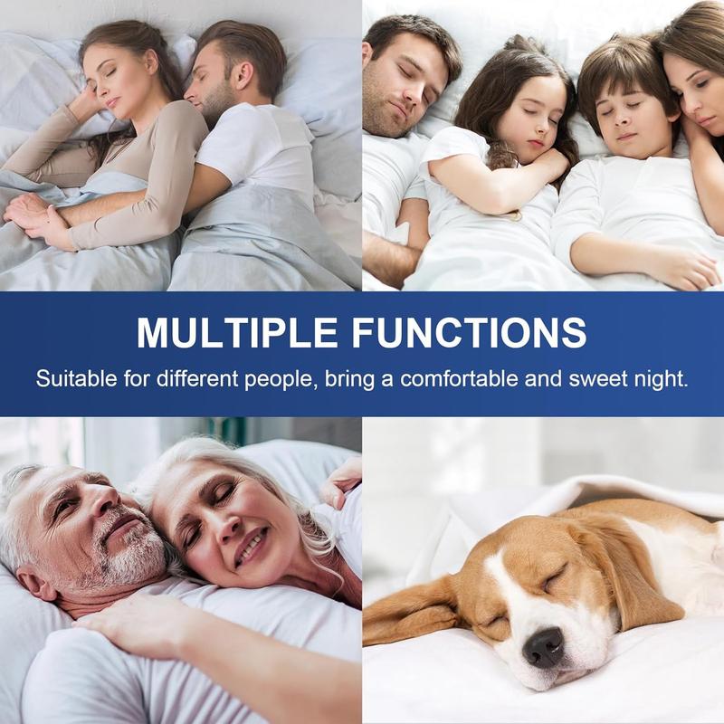 Product Introduction of 100% Brushed Microfiber King Mattress Topper, 1000gsm Filling Fiber - Super Soft and Cozy, Hypoallergenic, Elastic Straps Double Bed Topper - Available in All Sizes UK 5