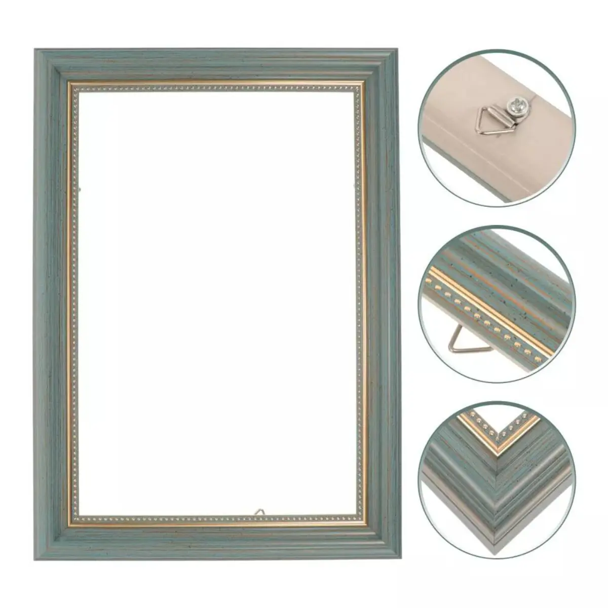 Elegant A4 Wooden Frame: Perfect for Stylish Home & Office Décor - Ideal for Photos & Artwork Display Room Decor Gift Pack Rectangle
