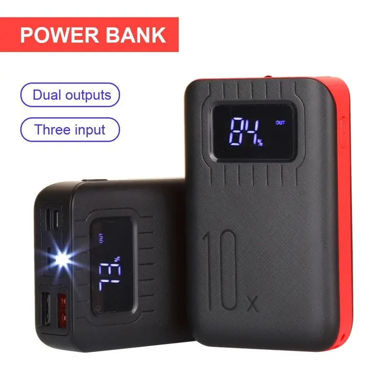 9000000 mAh Power Bank Portable Fast Charger Battery Pack 2USB for Mobile Phone