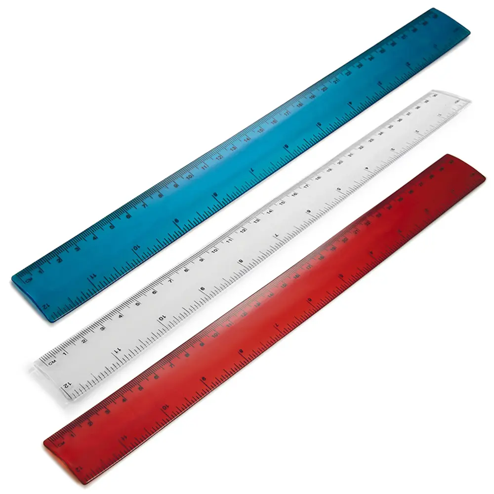 Flexi Bendy Ruler 30cm 300mm for Office School and Stationary Use - Shatterproof