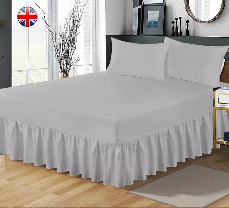 Product Introduction of Luxury Hotel Quality Egyptian Extra Deep Valance Fitted Sheets - 100% Poly Cotton for Single, Double, King, and Super King Sizes, Available in Multiple Colors and All Sizes Available ,High-Quality Valance Bed Sheet single soft bedding sets deep fitted 12