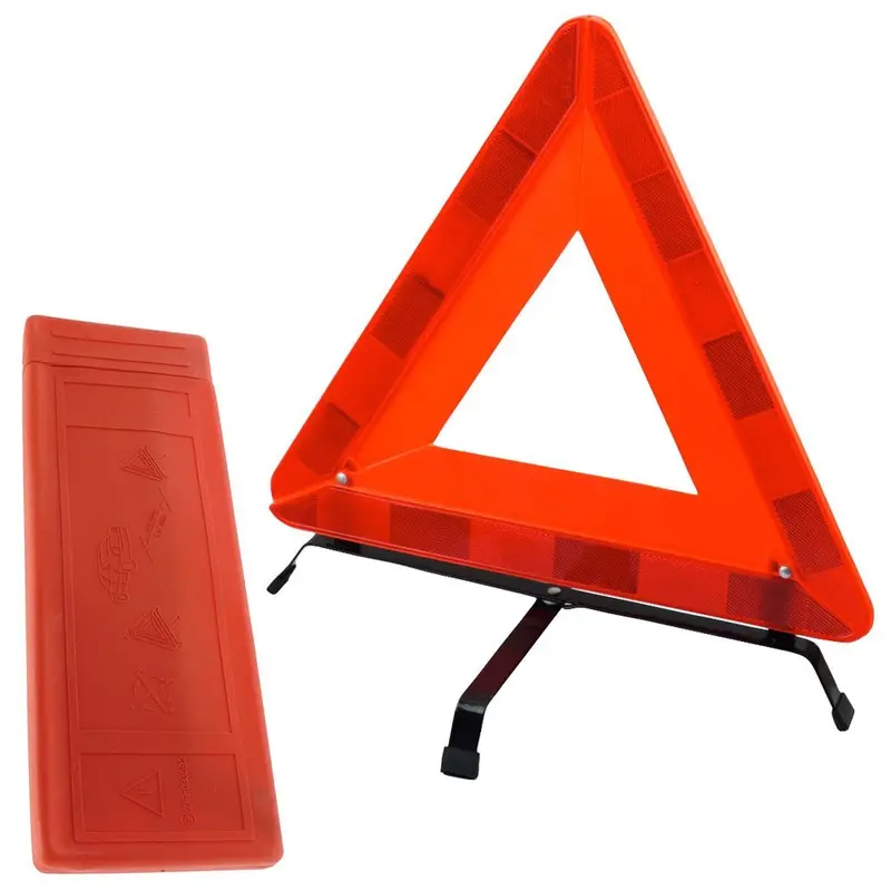 Car Warning Safety Triangle - Highly Reflective and Foldable 3