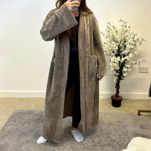 BERBISH Soft Velvet Touch Cardigan with Pockets for Women, Open Sleeve Coat, One Size, Comfortable Outerwear - Coats, Womenswear